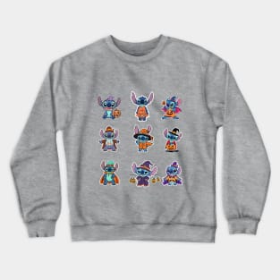 Halloween Stitch Crewneck Sweatshirt